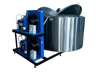 Resfriador de Leite Vertical em Inox